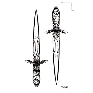 Kama Mini Geçici Dövme Tattoo