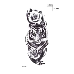 Kaplan Dövme Geçici Tattoo