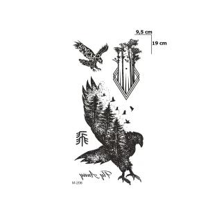 Kartal Dövme Geçici Tattoo