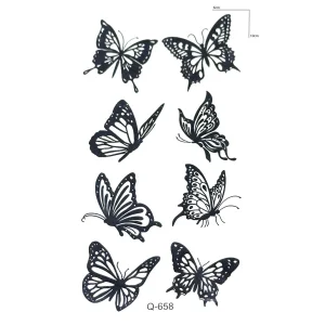 Kelebek Mini Geçici Dövme Tattoo