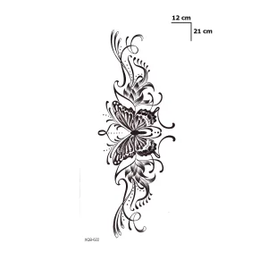 Kelebekler Geçici Dövme Tattoo