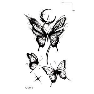 Kelebekler Mini Geçici Dövme Tattoo