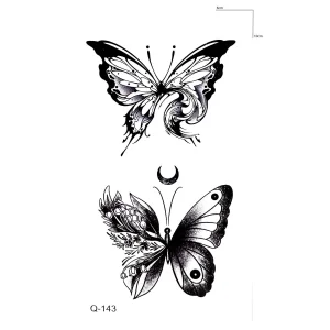Kelebekler Mini Geçici Dövme Tattoo