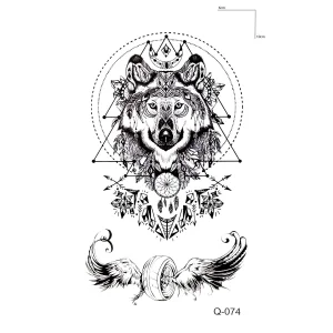 Kurt Mini Geçici Dövme Tattoo