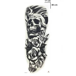 Kurukafa Geçici Dövme Tattoo