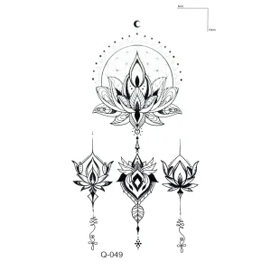 Lotus Mini Geçici Dövme Tattoo