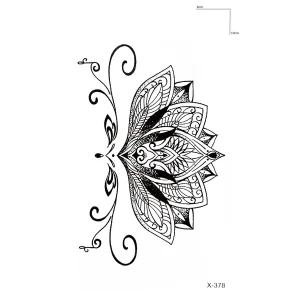 Mandala Mini Geçici Dövme Tattoo