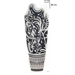 Maori Kol Dövme Geçici Tattoo