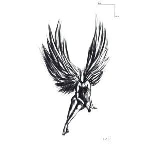 Melek Mini Geçici Dövme Tattoo