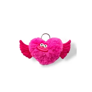 Pembe Renk Canavar Figürlü Peluş Anahtarlık