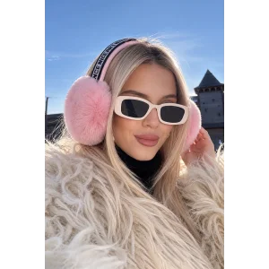 Pembe Renk Peluş Kulaklık