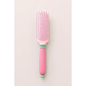 Pembe Renk Saç Tarama Fırçası/Tarak
