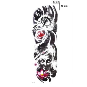Pusula Kol Geçici Dövme Tattoo
