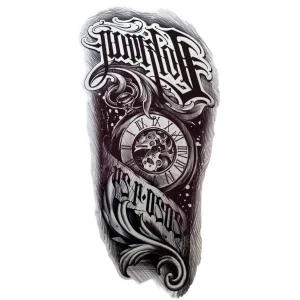 Saat Figürlü Geçici Dövme Tattoo