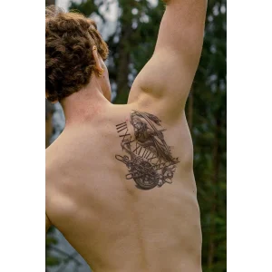 Savaşçı Geçici Dövme Tattoo