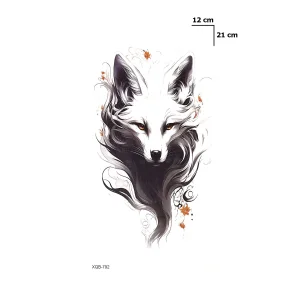 Tilki Geçici Dövme Tattoo