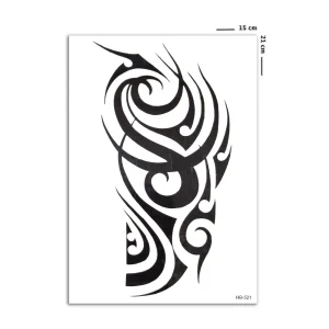 Tribal Geçici Dövme Tattoo