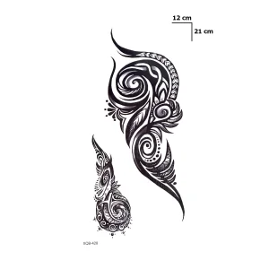 Tribal Geçici Dövme Tattoo
