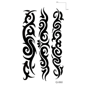 Tribal Mini Geçici Dövme Tattoo