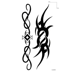 Tribal Mini Geçici Dövme Tattoo