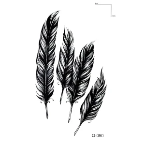 Tüy Mini Geçici Dövme Tattoo