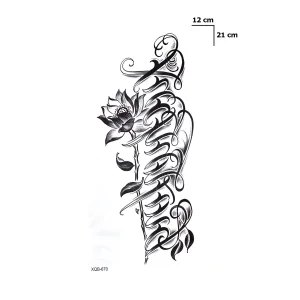 Yazılı Dövme Geçici Tattoo