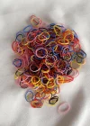 12li Karışık Renk Kutu Perma Lastik Toka Set