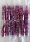 12li Karışık Renk Perma Lastik Toka Set