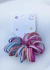 Karışık Renk Lastik Toka Set (Küçük Boy)