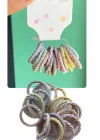 Karışık Renk Lastik Toka Set (Küçük Boy)