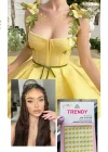 Sarı Renk Saç Vücut Ve Yüz Taşı Sticker