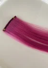 Yan Çıt Çıt Postiş / Ombre iki Renkli / 50 Cm