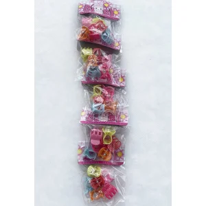 5li 30 Adet Karışık Renk Çocuk Mandal Toka Set