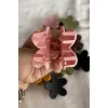 12li Karışık Renk Çicek Figürlü Mandal Toka Set