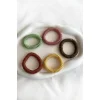 5lı Karışık Renk Helezon Lastik Toka