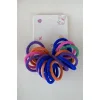 Karışık Renk Lastik Toka Set (Küçük Boy)