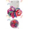 Karışık Renk Lastik Toka Set (Küçük Boy)