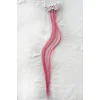 Pembe Renk Saçlı Unicorn Figürlü Yan Toka