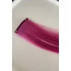 Yan Çıt Çıt Postiş / Ombre iki Renkli / 50 Cm