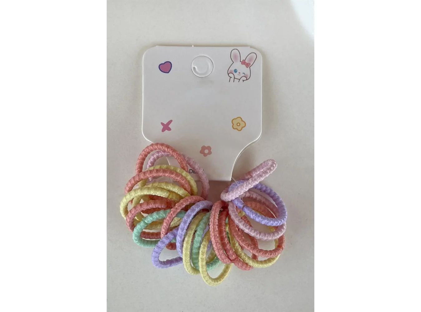 Karışık Renk Lastik Toka Set (Küçük Boy)
