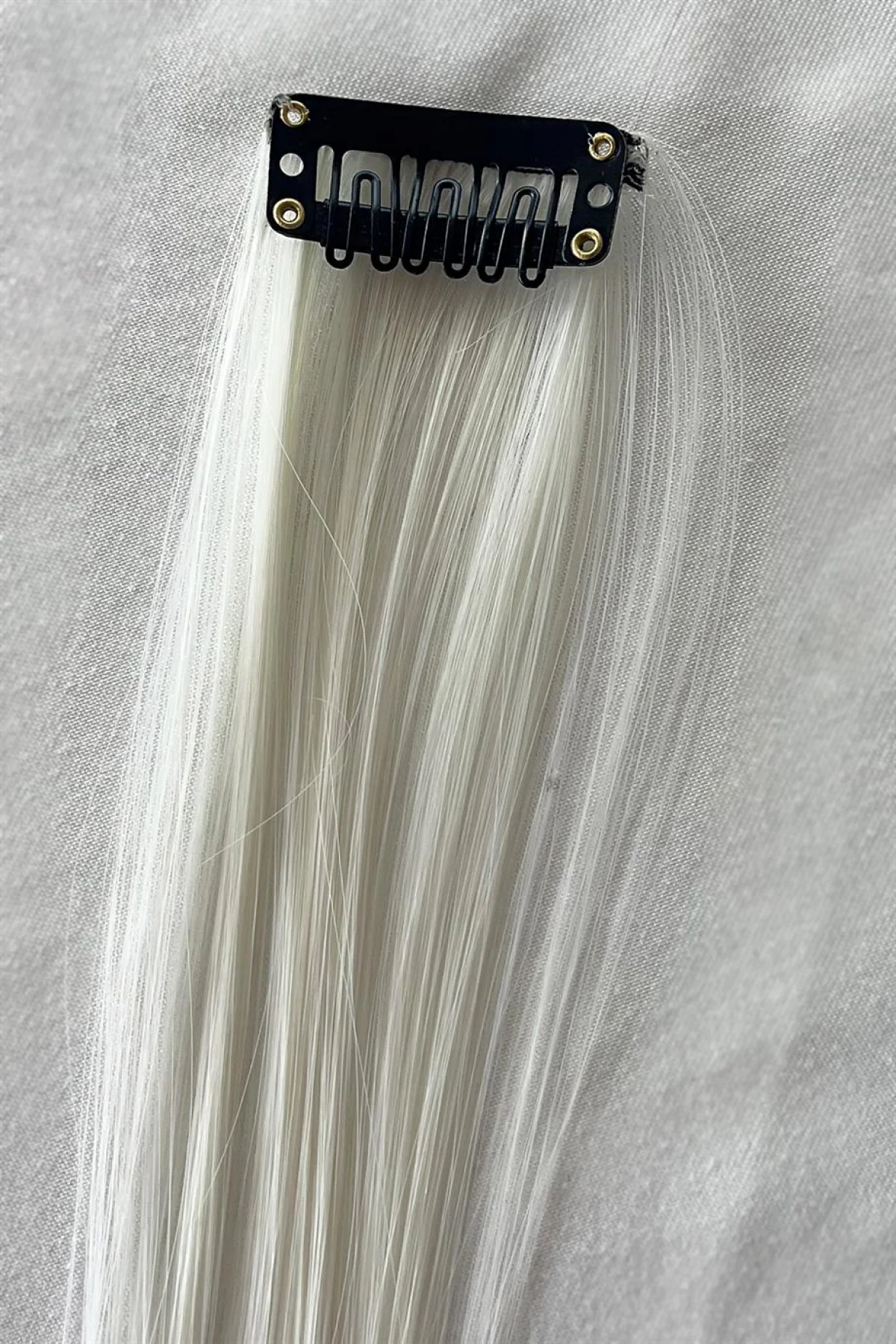 Yan Çıt Çıt Postiş / 2 Renk Ombre / 50 Cm