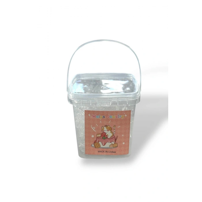 12li Şefaf Kutulu Lastik Toka Set