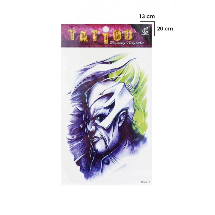 Geçici Savaşçı Dövme Tattoo