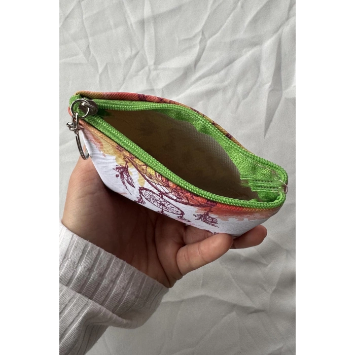 Karışık Renk Düş Kapanı Figürlü Cüzdan / Anahtarlık