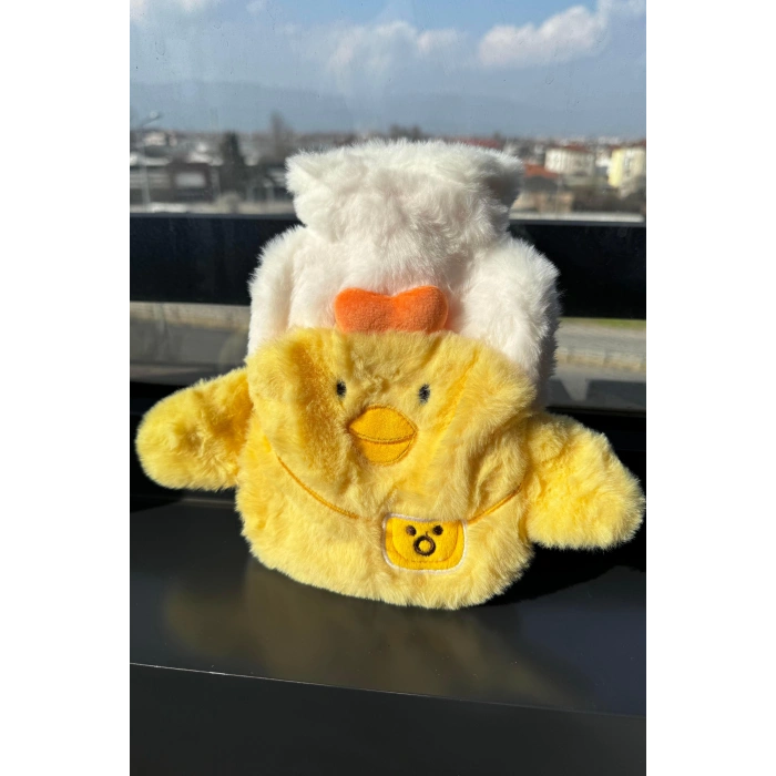 Sarı Renk Civciv Figürlü Sıcak Su Torbası