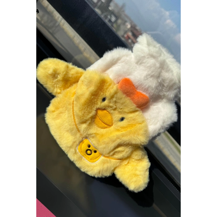 Sarı Renk Civciv Figürlü Sıcak Su Torbası