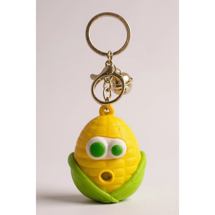 Sarı Ve Yeşil Renk Mısır Figürlü Anahtarlık