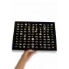 100lü Karışık Renk Ayarlanabilir Stantlı Yüzük Set