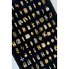 100lü Karışık Renk Ayarlanabilir Stantlı Yüzük Set