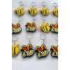 12li Karışık Renk Arı Figürlü Anahtarlık Set
